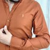 Luxury Casual Rust Stylish Shirt - Image 2