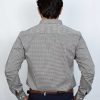 Black & White Premium Micro Check Formal Shirts - Image 4
