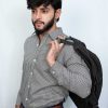Black & White Premium Micro Check Formal Shirts - Image 3
