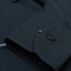 Charcoal Grey Plain Formal Shirts - Image 2