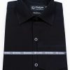 Black Plain Premium Formal Shirts - Image 2