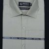 Light Pistachio Plain Formal shirts - Image 2