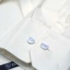 Premium Off White Plain Formal Shirts - Image 2