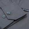 Grey Plain Formal Shirts - Image 3