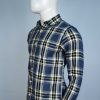 Blue & White Premium Semi Check shirts - Image 3