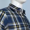 Blue & White Premium Semi Check shirts - Image 4