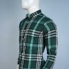 Green & White Bold & Chic Check Shirts - Image 3