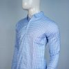 Sky Blue Premium Men's Check shirts - Image 4