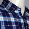 Blue & White Men's Casual Shirts - Image 3