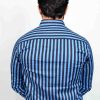 Trendy Stripes Cotton Shirt - Image 2