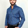 Trendy Stripes Cotton Shirt - Image 3