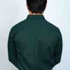 Stylish Army Green Casual Shirt - Image 2