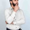 Steel Grey Premium Cotton Shirt - Image 3