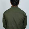 Olive Green Casual Button Down Shirt - Image 2
