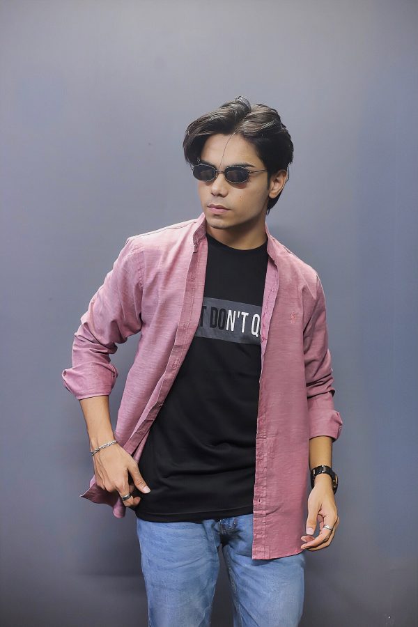 Tea pink Stylish Casual shirts