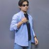 Sky Blue Casual Stylish shirts - Image 4